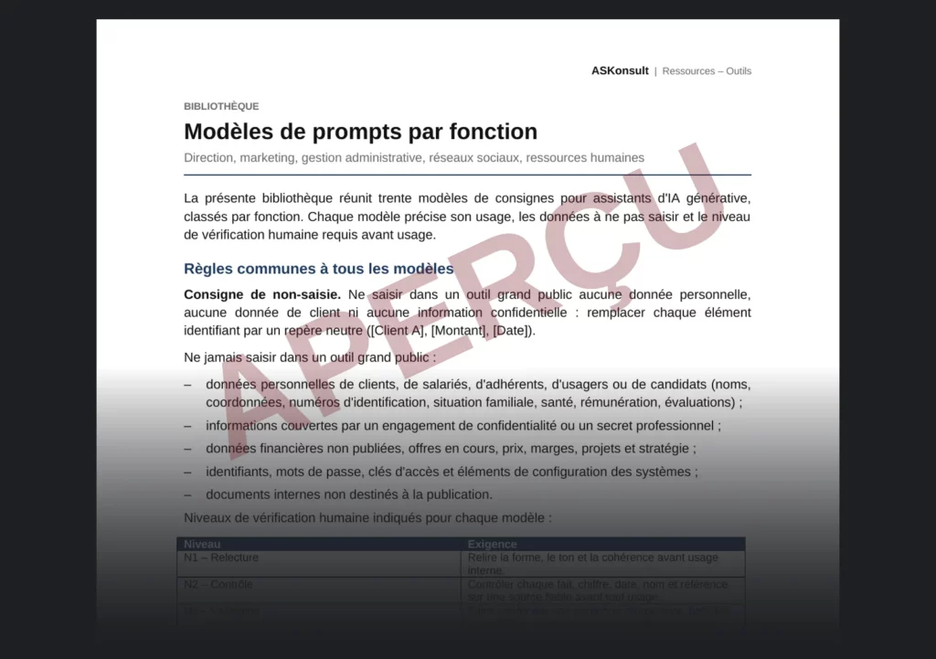 Equipping each department with a prompt library by function – partial watermarked preview