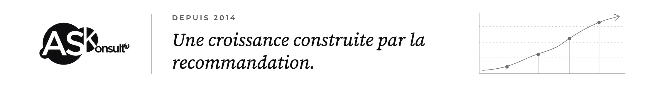 Cabinet de conseil institutionnel — une croissance construite par la recommandation