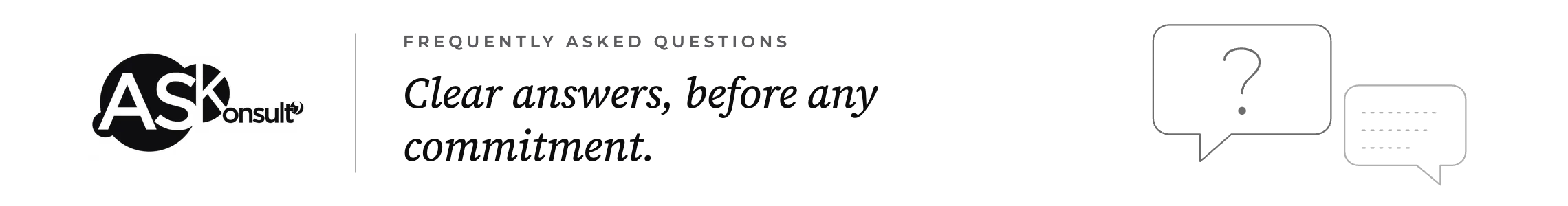 Consulting in Morocco FAQ — clear answers, before any commitment
