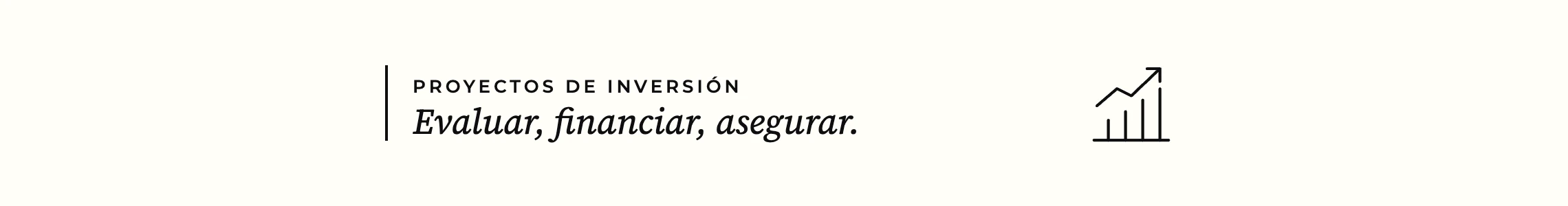 Proyecto de inversión en Marruecos — evaluar, financiar, asegurar